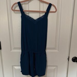 Lululemon Runsie Size 6 Blue Romper